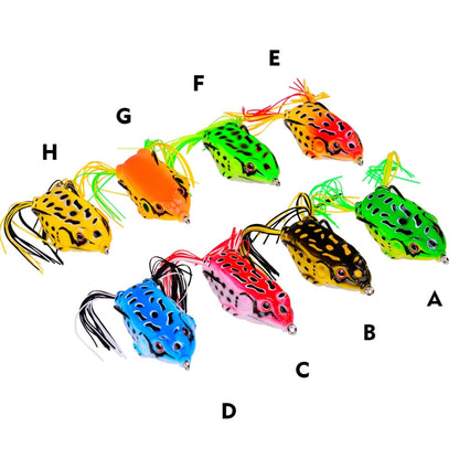 Leurre souple de pêche Thunder Frog, 17,5 g 6,5 cm, 13 g 6 cm, 9 g 5,3 cm, 5 g 4,3 cm