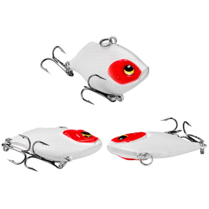 3 PCS PROBEROS DW1044 4.5cm/8.5g Lure Fake Bait Iconic Plastic VIB Hard Bait, DW1044 G, DW1044 H, DW1044 A, DW1044 B, DW1044 C, DW1044 D, DW1044 E, DW1044 F