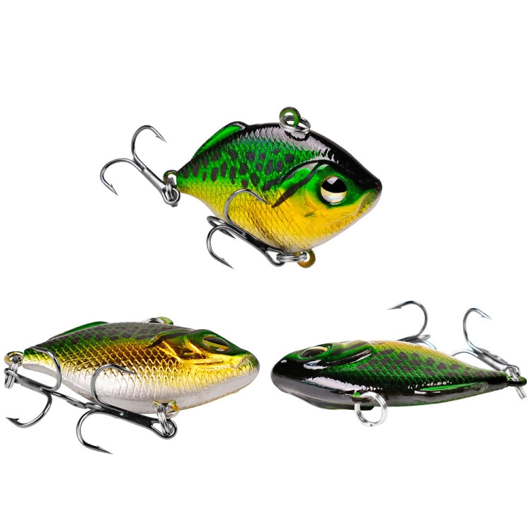 3 PCS PROBEROS DW1044 4.5cm/8.5g Lure Fake Bait Iconic Plastic VIB Hard Bait, DW1044 G, DW1044 H, DW1044 A, DW1044 B, DW1044 C, DW1044 D, DW1044 E, DW1044 F