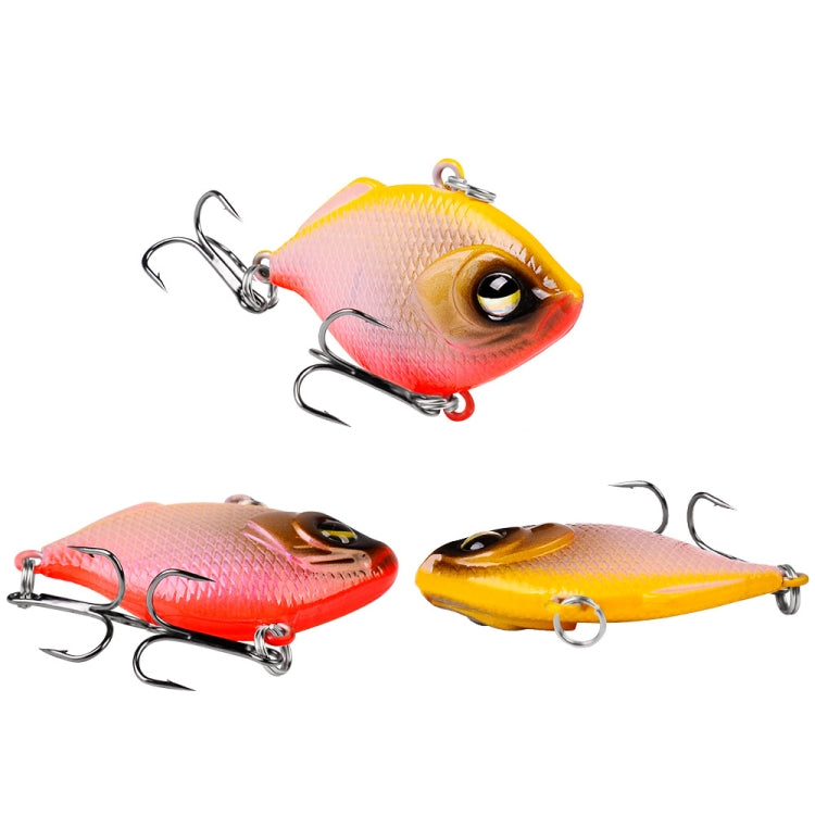 3 PCS PROBEROS DW1044 4.5cm/8.5g Lure Fake Bait Iconic Plastic VIB Hard Bait, DW1044 G, DW1044 H, DW1044 A, DW1044 B, DW1044 C, DW1044 D, DW1044 E, DW1044 F