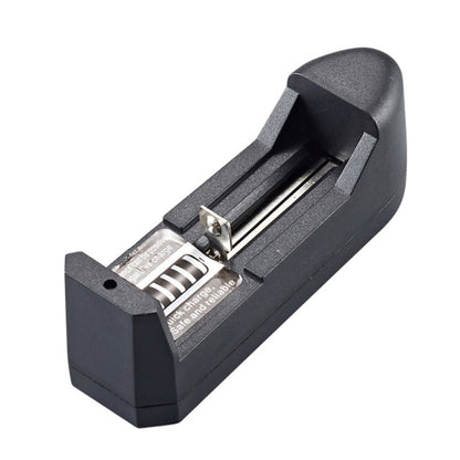 Chargeur de batterie au lithium 18650 BMAX à fente unique et insertion directe, 10 pièces, prise EU à fente unique (noir), prise US à fente unique (noir)