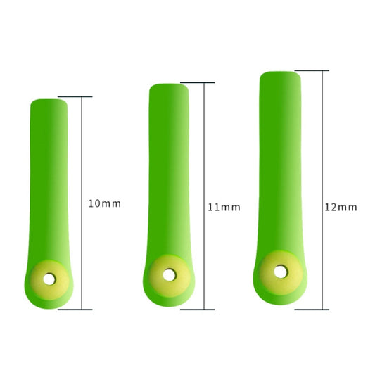 100 unidades SXP01 Asiento flotante de silicona de doble núcleo para pesca, accesorios, tamaños: pequeño, mediano, grande