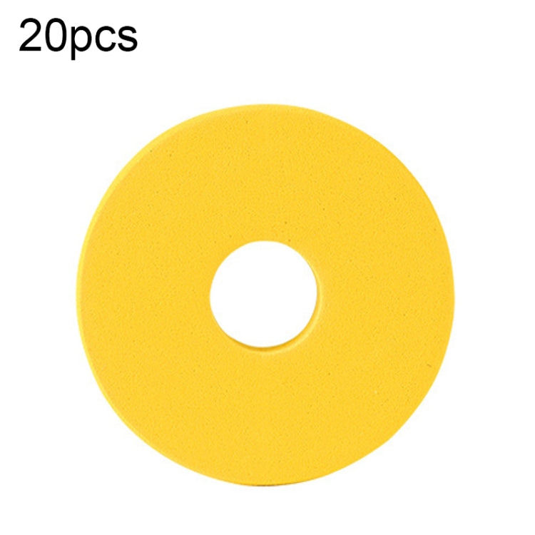 20pcsZX07 Bobine principale en mousse, moulinet renforcé, fournitures de pêche, Bobine principale en mousse bleue, Bobine principale en mousse jaune