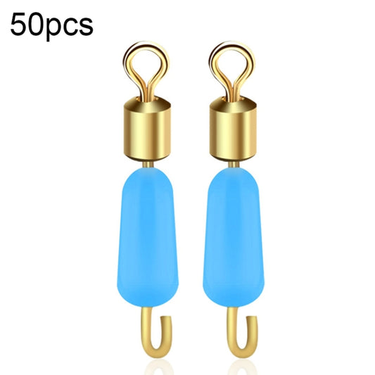 50 conectores de anillo de silicona HS-052 con forma de ocho, tamaños pequeño, mediano y grande.