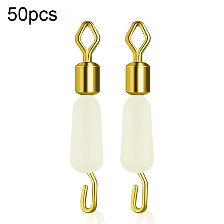 50 PCS Connecteur Anneau Huit En Silicone HS-052, Petit, Moyen, Grand