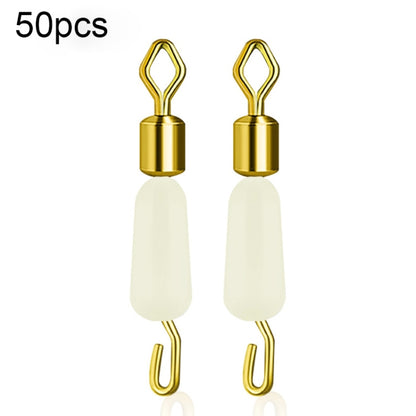 50 PCS Connecteur Anneau Huit En Silicone HS-052, Petit, Moyen, Grand