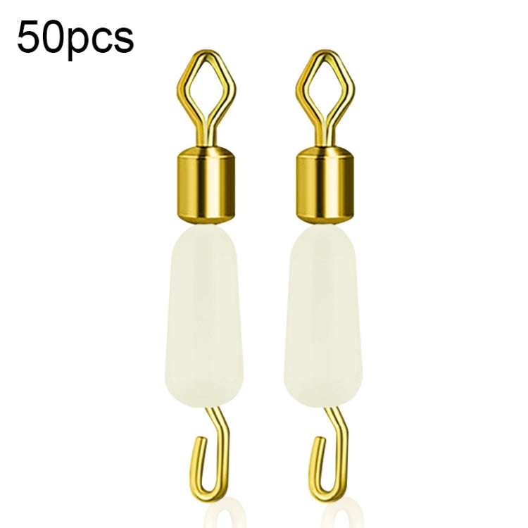 50 PCS Connecteur Anneau Huit En Silicone HS-052, Petit, Moyen, Grand
