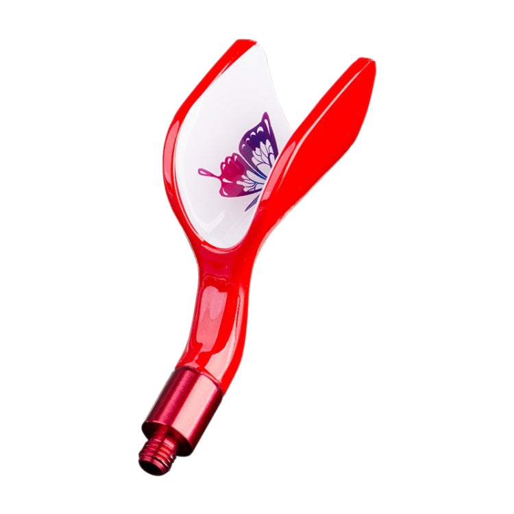 Tête de support de canne à pêche universelle antidérapante type bec de canard, rouge, noir