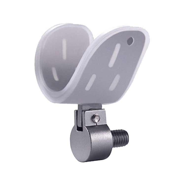 Aluminum Alloy Rod Head Universal Anti-Slip Luminous Front Fork Head, Style: Wide Gray, Narrow Red, Narrow Gray, Wide Red, Wide Gray
