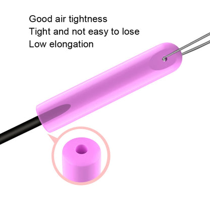 100 PCS Silicone Floating Seat Fishing Small Accessories, Plus Small, Small, Medium, Large