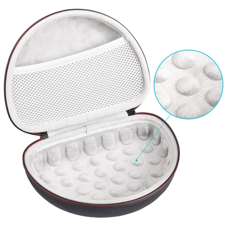 For JBL T450BT/500BT  Wireless Headset Storage Case Bag, White Velvet Lining, Black Lining