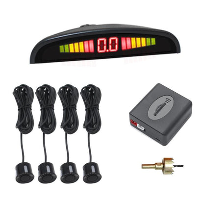 Car Buzzer Parking Sensor System with LCD Display