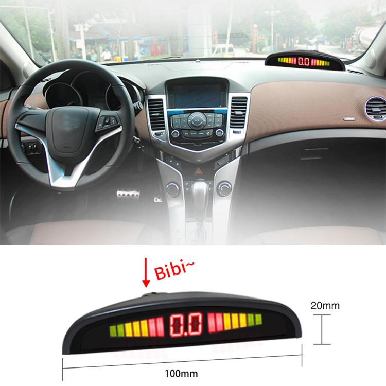 Car Buzzer Parking Sensor System with LCD Display
