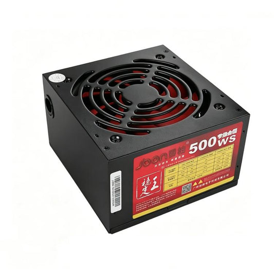 Alimentation ATX 12 V JBON 500WS avec ventilateur de 12 cm, 500WS