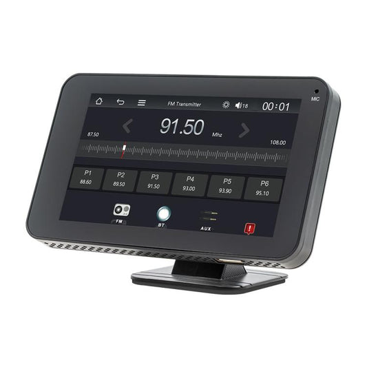 Lecteur MP5 portable à projection d'écran sans fil compatible CarPlay/Android Auto