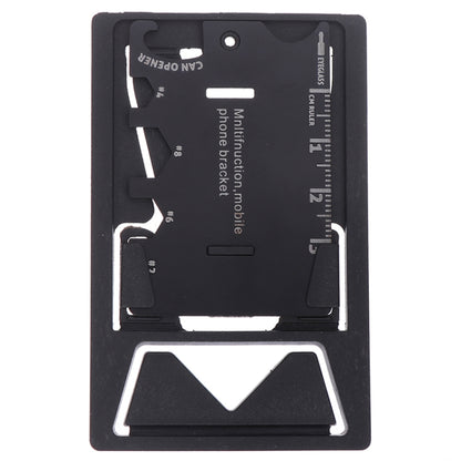 4 PCS Multifunction Folding Mobile Phone Bracket Mini EDC Tool Card Bottle Opener