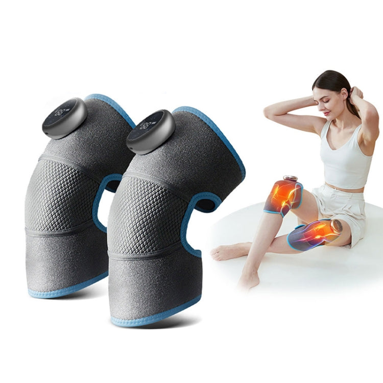 Electric Heating Therapy Knee Warm Knee Pad Brace Massage,Spec:, Single Without Vibration, Double Without Vibration, Single With Vibration