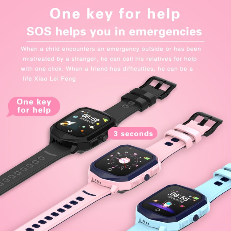 DF73 1.4 Inch 4G GPS Positioning Children Calling Watch With SOS Function