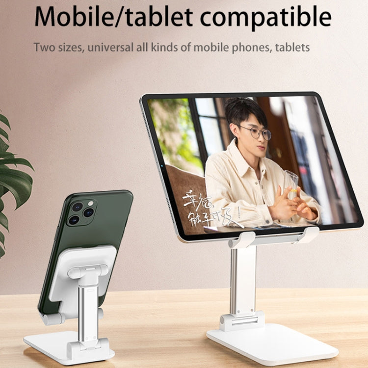 SSKY X5 Desktop-Telefon Live Faltbare Tablet-Halterung, Stil: X5 Standardversion (Weiß), X5 Standardversion (Schwarz)