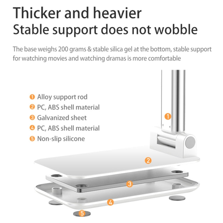 SSKY X5 Desktop Phone Live Foldable Tablet Bracket, Style: