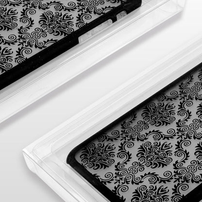 50 PCS  No Printing Full Transparent PVC Phone Case Packaging Box,Size: