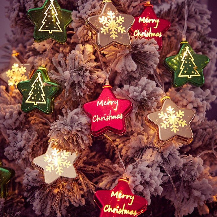 LED Christmas Decorative Ball Lights Party Scene Arrangement Lantern String, Spec:, Battery Type 1.5m, USB Type 1.5m, Battery Type 3m, USB Type 3m, Battery Type 4m, Battery Type 5m, Battery Type 6m, USB Type 6m