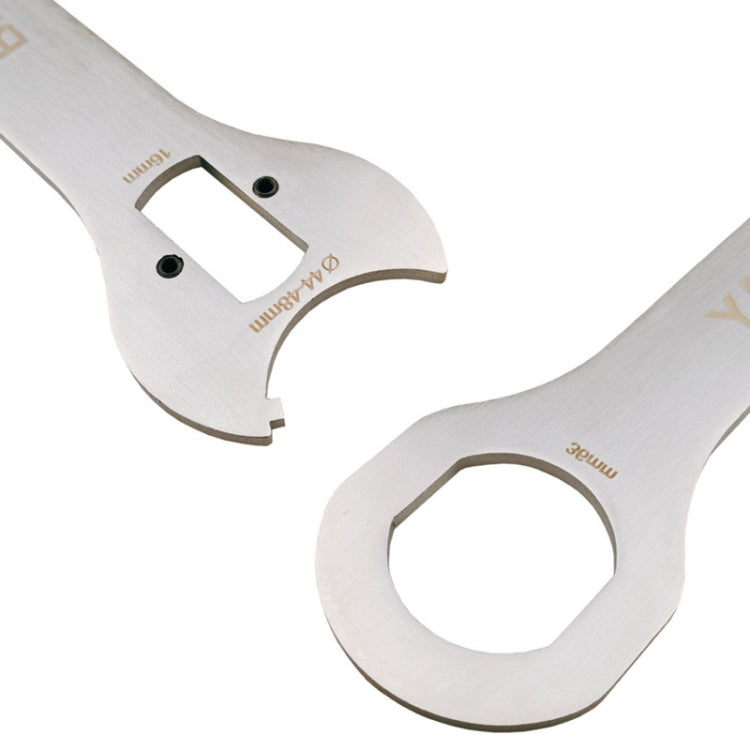 BIKERSAY Outil de retrait d'axe de vélo Clé à crochet de dérailleur Outils de réparation, GK-FK02
