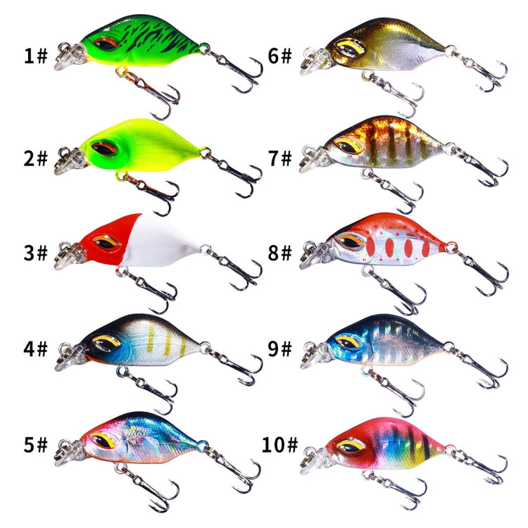 HENGJIA CB070 Leurre Artificiel Plongeant Petit Fatty, HENGJIA CB070 3.8cm 3.3g