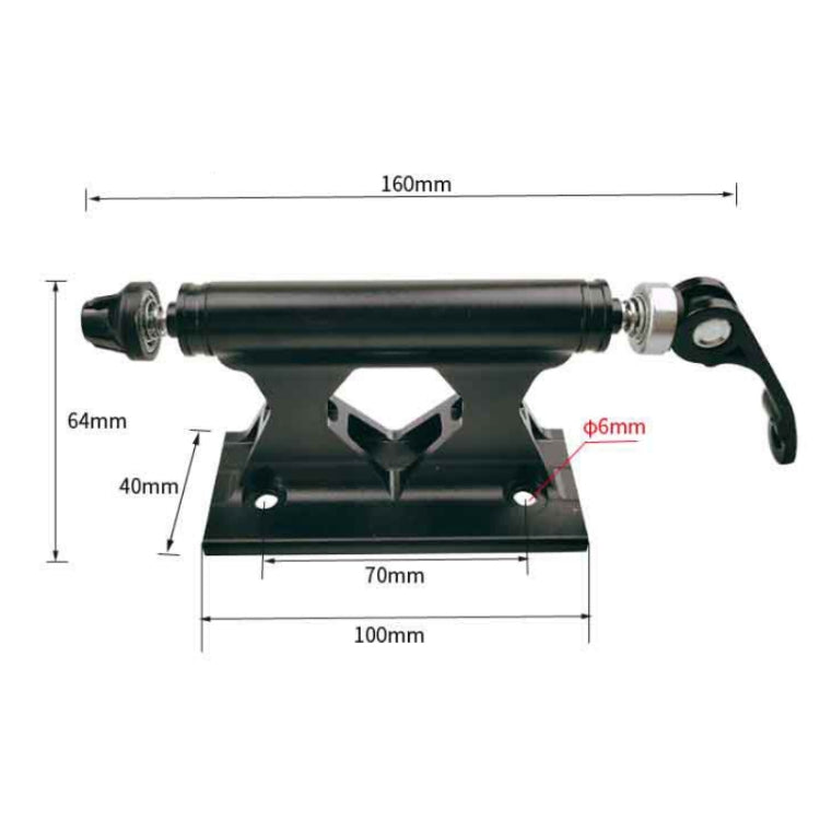 Bicycle Luggage Rack Front Fork Quickly Remove Fixed Clip, RC02 Black, RC02 Blue, RC010 Rear Wheel Fixed Seat