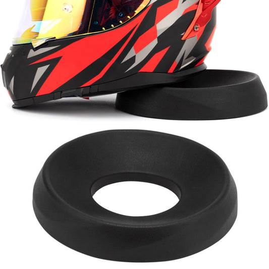 وسادة دعم متعددة الوظائف لخوذة الدراجة النارية، حصيرة واقية مانعة للانزلاق، أسود