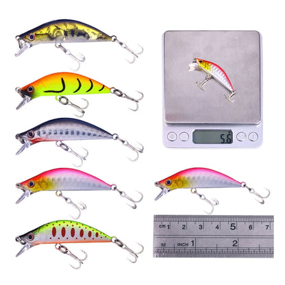 HENGJIA MI215 Leurre minnow coulant longue distance, HENGJIA MI215 5.5cm 5.5g