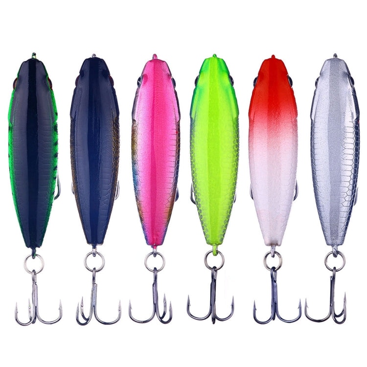 HENGJIA PE041 Long-distance Casting Floating Lead False Lure, HENGJIA PE041 6cm 6.5g