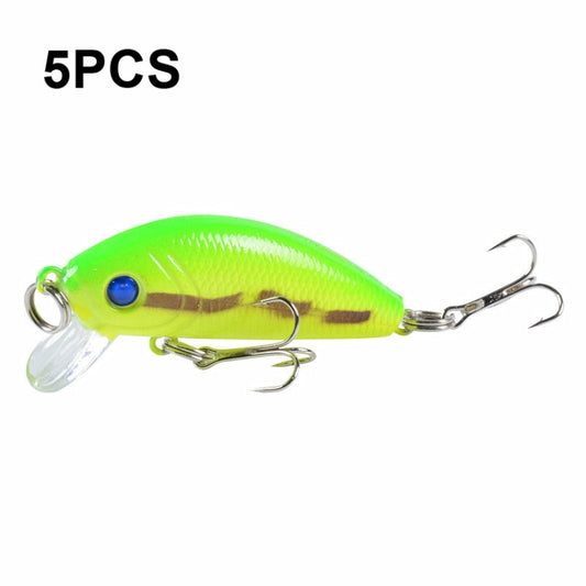 5 PCS M0081 5cm 3.6g Bionic Lure Mino Plastic Hard Lure, M0081 3, M0081 4, M0081 6, M0081 8, M0081 1, M0081 2