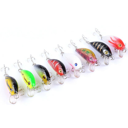 5 PCS M0081 5cm 3.6g Bionic Lure Mino Plastic Hard Lure, M0081 3, M0081 4, M0081 6, M0081 8, M0081 1, M0081 2