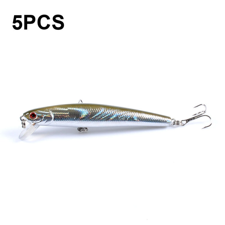5 PCS M0205 9.6cm/9.8g Minnow Bionic Fake Bait Plastic Floating Hard Bait, M0205 3, M0205 4, M0205 5, M0205 6, M0205 1, M0205 2
