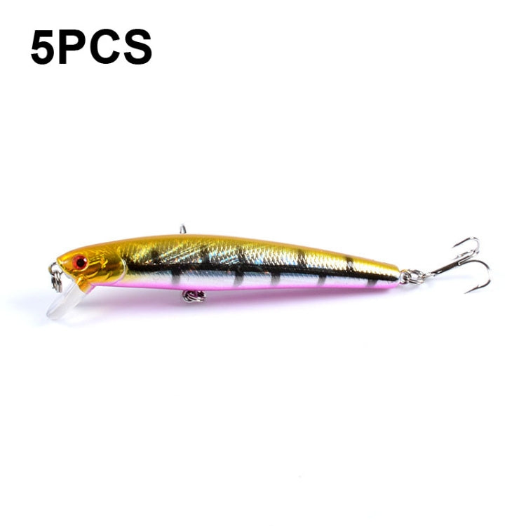 5 PCS M0205 9.6cm/9.8g Minnow Bionic Fake Bait Plastic Floating Hard Bait, M0205 3, M0205 4, M0205 5, M0205 6, M0205 1, M0205 2