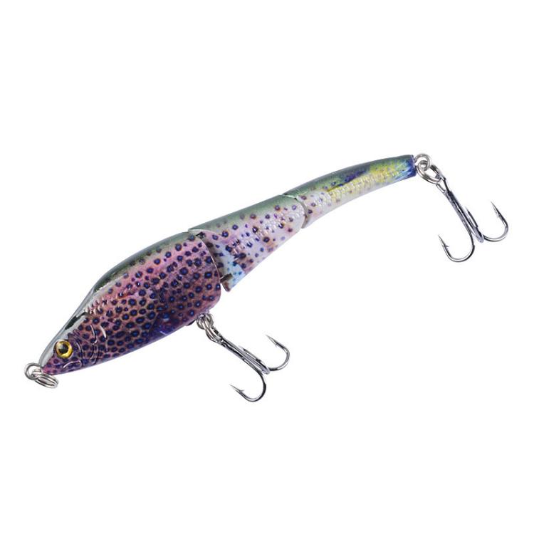 LB22 9.5cm/8.9g Multi-section VIB Plastic Hard Lures Painted Bionic Lures, LB22 1, LB22 2, LB22 3, LB22 4, LB22 5, LB22 6