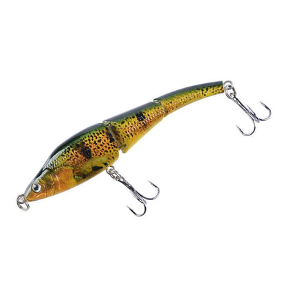 LB22 9.5cm/8.9g Multi-section VIB Plastic Hard Lures Painted Bionic Lures, LB22 1, LB22 2, LB22 3, LB22 4, LB22 5, LB22 6