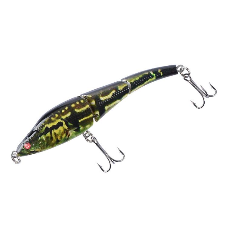 LB22 9.5cm/8.9g Multi-section VIB Plastic Hard Lures Painted Bionic Lures, LB22 1, LB22 2, LB22 3, LB22 4, LB22 5, LB22 6