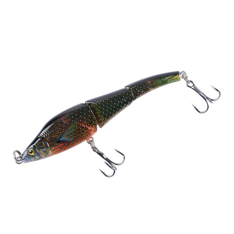 LB22 9.5cm/8.9g Multi-section VIB Plastic Hard Lures Painted Bionic Lures, LB22 1, LB22 2, LB22 3, LB22 4, LB22 5, LB22 6