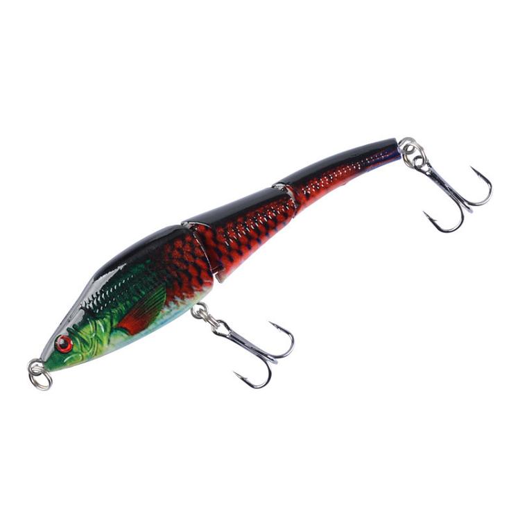 LB22 9.5cm/8.9g Multi-section VIB Plastic Hard Lures Painted Bionic Lures, LB22 1, LB22 2, LB22 3, LB22 4, LB22 5, LB22 6