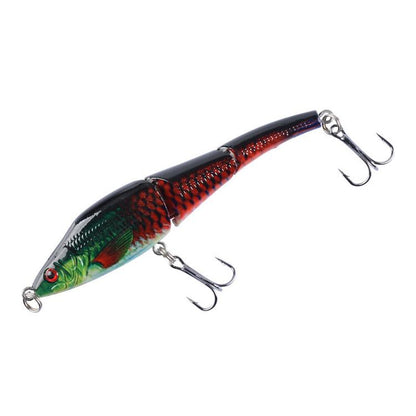 LB22 9.5cm/8.9g Multi-section VIB Plastic Hard Lures Painted Bionic Lures, LB22 1, LB22 2, LB22 3, LB22 4, LB22 5, LB22 6