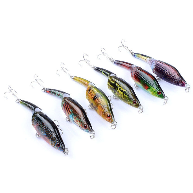 LB22 9.5cm/8.9g Multi-section VIB Plastic Hard Lures Painted Bionic Lures, LB22 1, LB22 2, LB22 3, LB22 4, LB22 5, LB22 6