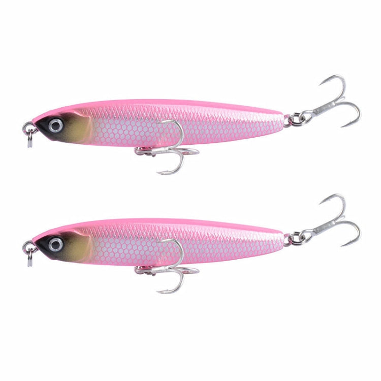 2 leurres durs CH79, coulants, à lancer loin, forme crayon, Spécifications : 10,4 cm 18 g