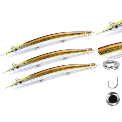 CH68 18cm/64g Leurre dur Bionic Submerged Pencil à longue portée, CH68 3, CH68 4, CH68 5, CH68 6, CH68 1, CH68 2