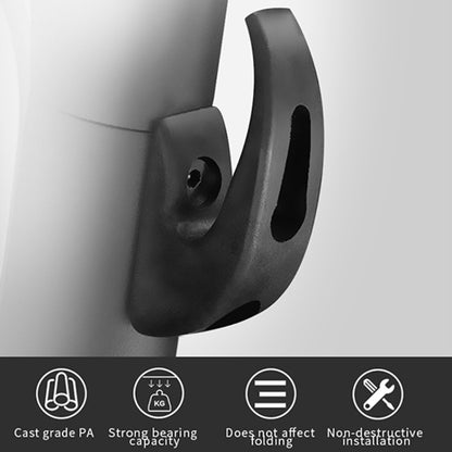 2pcs For Xiaomi M365 Series Electric Scooter Universal Storage Hook, Storage Hook Black, Storage Hook Red, Storage Hook White