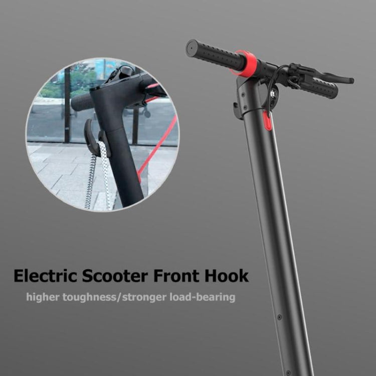 2pcs For Xiaomi M365 Series Electric Scooter Universal Storage Hook, Storage Hook Red, Storage Hook White, Storage Hook Black