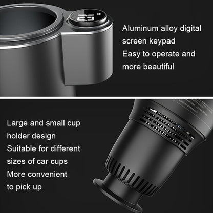 Car Digital Display Fast Cooling and Heating Cup, Style:, Generation 1 Black, Generation 3 Gray