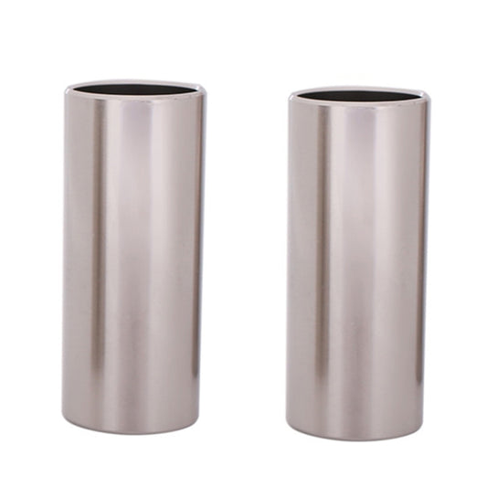 2PCS Stainless Steel Guitar Slide Tube Folk Slide Block, 28mm(Silver), 51mm(Silver), 60mm(Silver), 70mm(Silver), 28mm(Gold), 51mm(Gold), 60mm(Gold), 70mm(Gold), 28mm(Black), 51mm(Black), 60mm(Black), 70mm(Black)