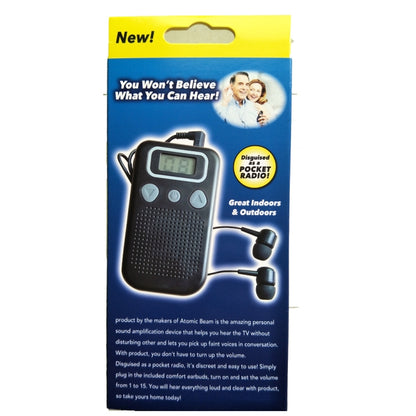 19A  Hearing Aids Sound Amplifier Battery Powered In Ear Hearing Enhancement Device, 19A